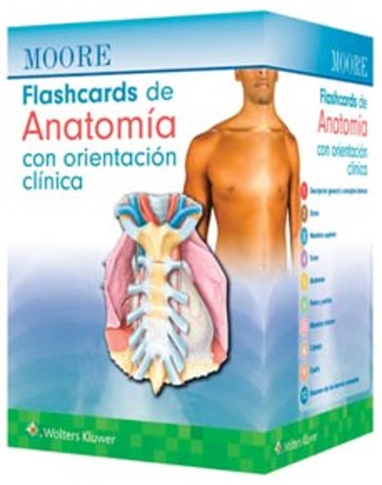 Moore. Flashcards De Anatomía Con Orientación Clínica