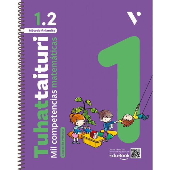 Tuhattaituri 1.2 Matemáticas. Libro y Fichas. Nueva Edición 1º e. Prim