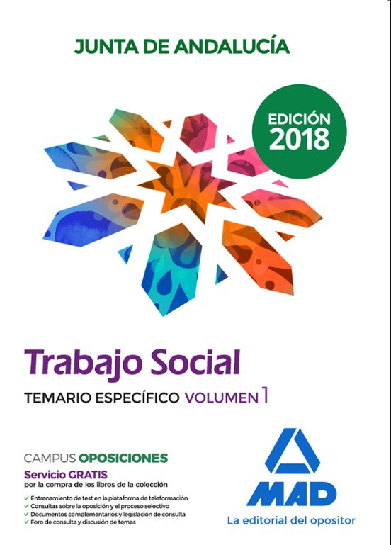 Trabajador Social De La Junta De Andalucía. Temario Específico Volumen