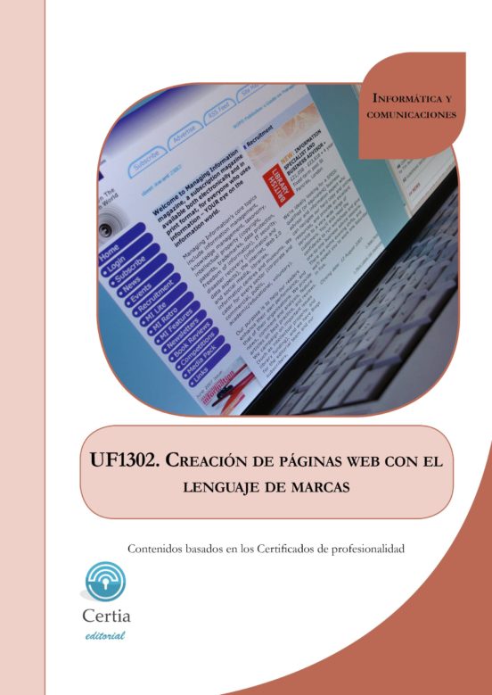 UF1302 Creación De Páginas Web Con El Lenguaje De Marcas