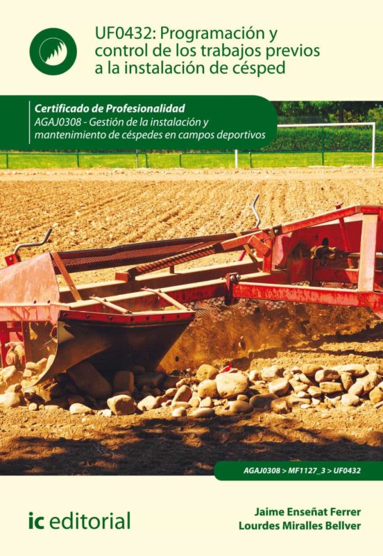 Agaj0308 Programación Y Control De Los Trabajos Previos A La