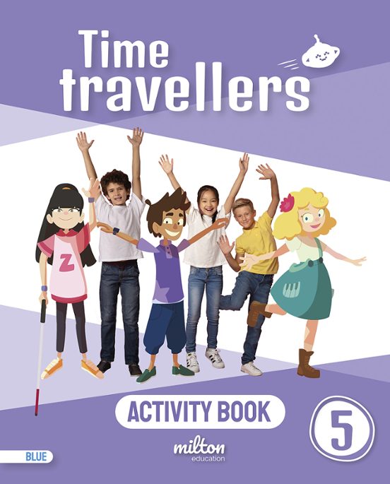 Time Travellers 5 Blue Activity Book English 5º Primaria