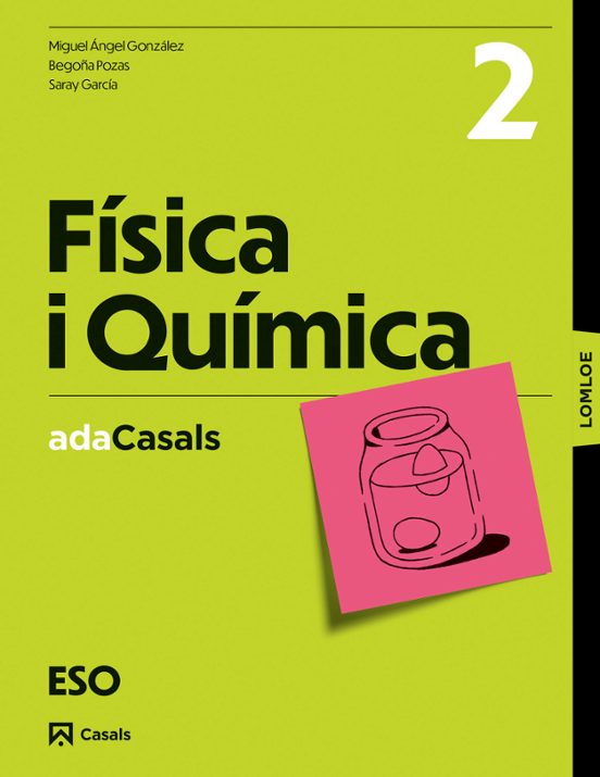 Física I Química 2º Eso Ada Lomloe Cataluña /valencia/illes Balears Ed