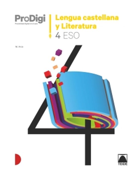 Cuaderno Lengua Literatura 4º Eso Prodigi