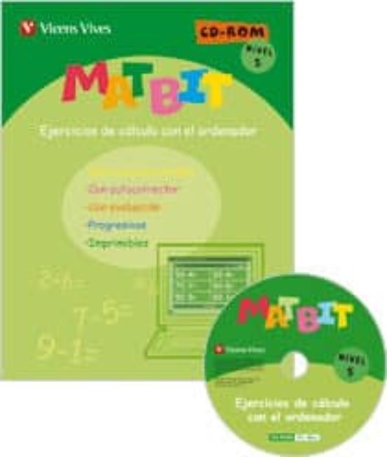Matbit Nivel 5 + Cd-Rom 5º Primaria