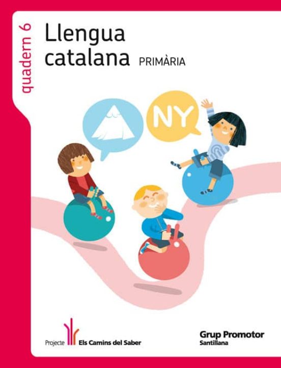 Quadern Llengua 6 Camins 2º Primaria Catala