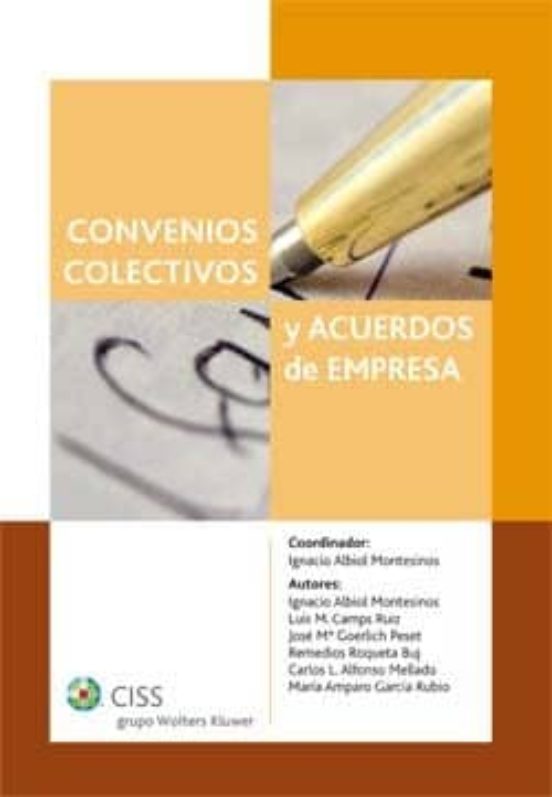 Convenios Colectivos Y Acueros De Empresa En Derecho