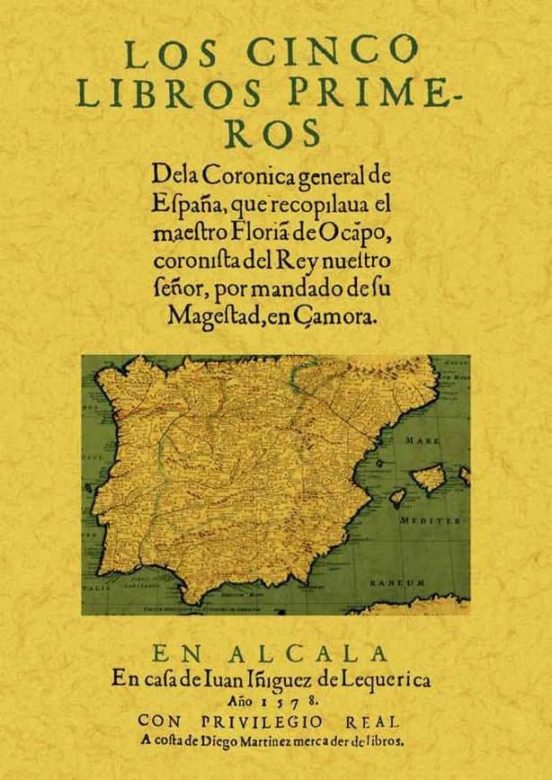 Los Cinco Libros Primeros De La Coronica General De España