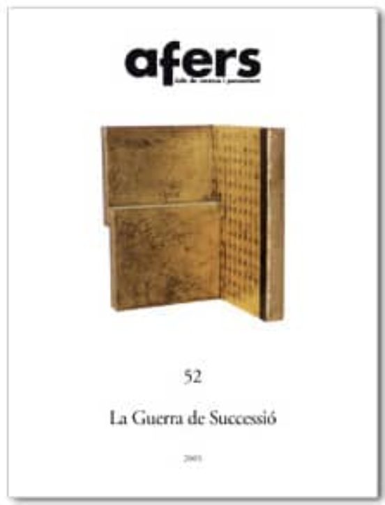 Afers Nº 52: La Guerra De Sucessio