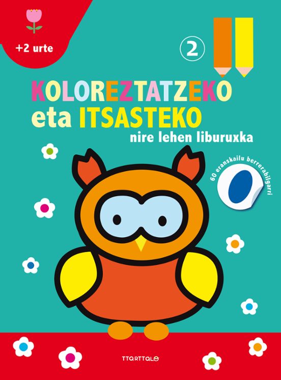 Koloreztatzeko Eta Itsasteko Nire Lehen Liburuxka 2