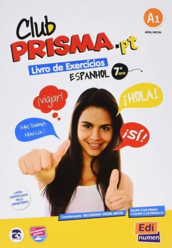 Club Prisma.pt A1 Inicial 7º Ano Livro De Exercícios