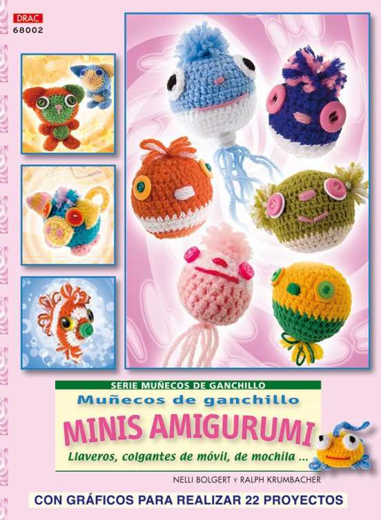 Muñecos De Ganchillo Minis Amigurumi: Llaveros Colgantes De Vomo Vil D