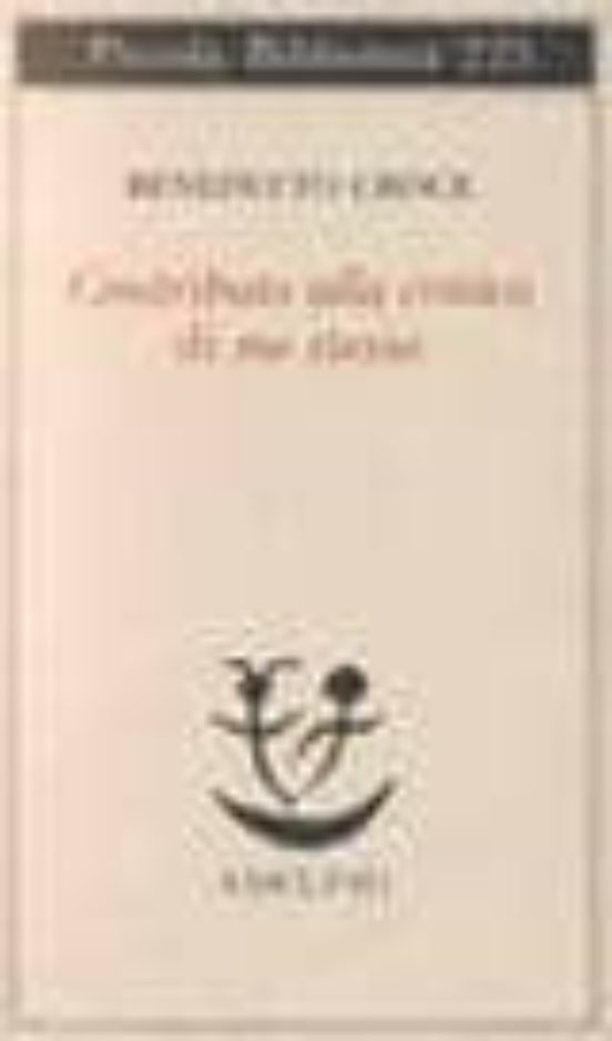 Contributo Alla Critica Di Me Stesso