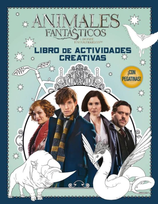 Animales Fantásticos Libro De Actividades Creativas