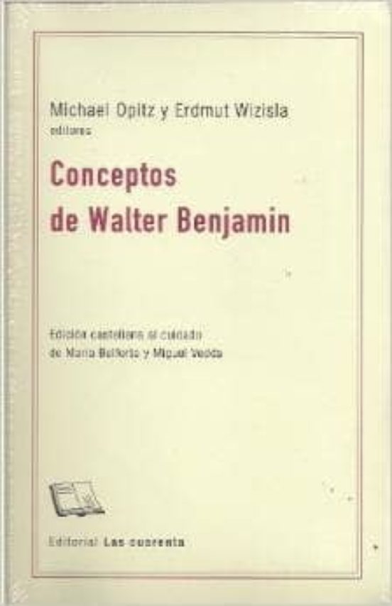 Conceptos De Walter Benjamin