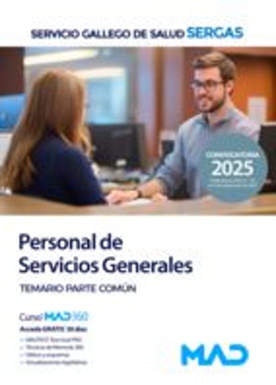 Personal De Servicios Generales. Temario Parte Común