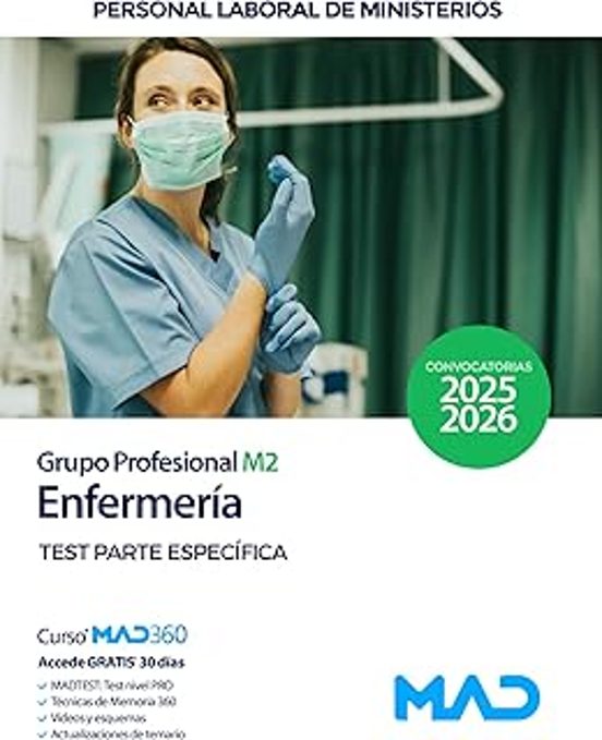 Enfermería . Ministerios. Test Del Temario Parte