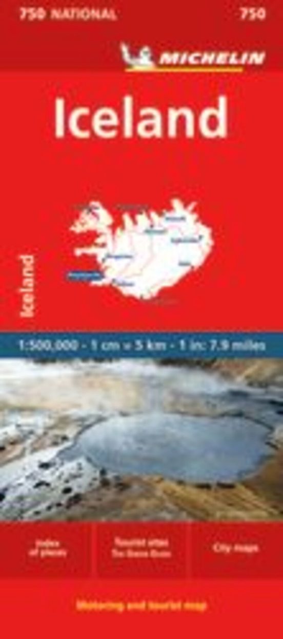 Mapa National Iceland 2000