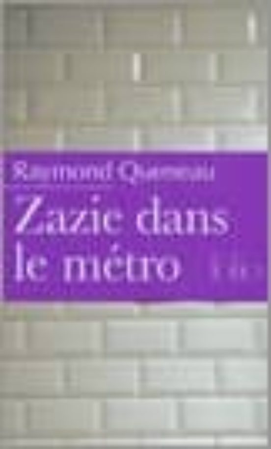 Zazie Dans Le Metro Etui