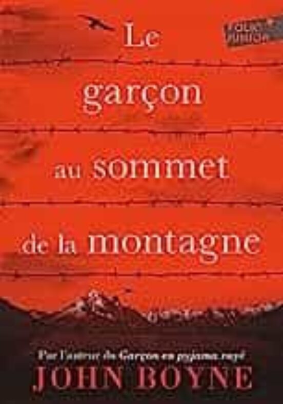 Le Garçon Au Sommet De La Montagne