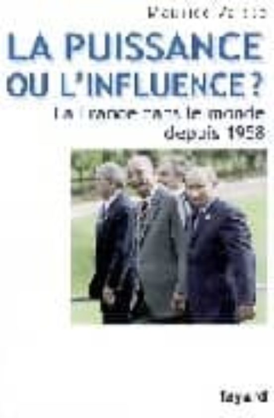 La Puissance Ou Linfluence Depuis 1958