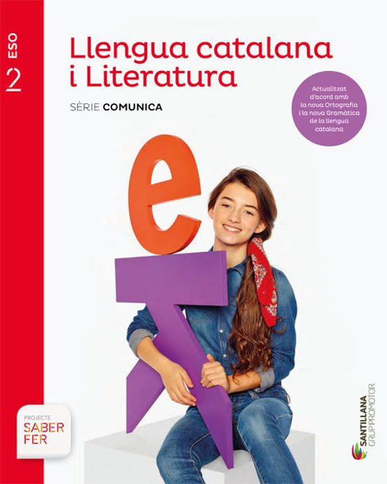 Llengua I Literatura Catalana 2º Educacion Secundaria Comunica Saber F