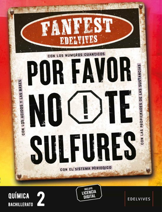 Química 2º Bachillerato Proyecto Fanfest