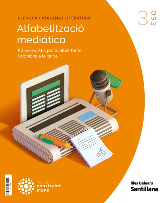 Llengua Y Literatura 3º Eso Construim Mons Illes Balears Ed 2022