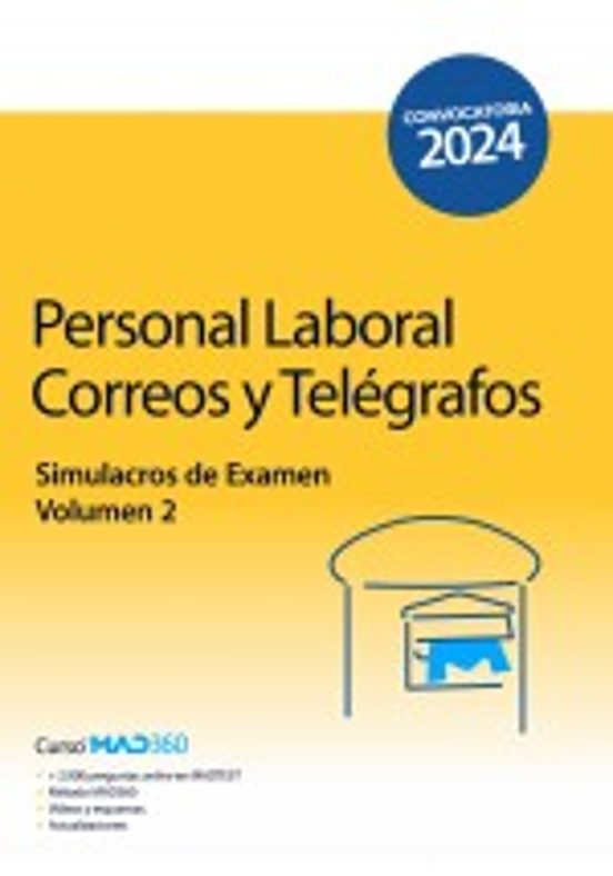 Personal Laboral De Correos Y Telégrafos. Simulacros De Examen Volumen 2