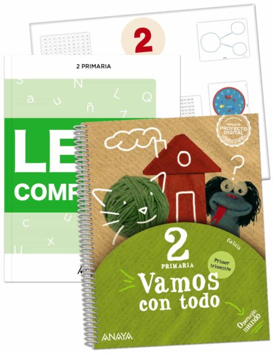 Vamos con Todo 2º Educacion Primaria Primer Trimestre + Leo y Compren