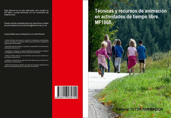 Mf 186_ Técnicas Y Recursos De Animación En Actividades De Tiempo Libr