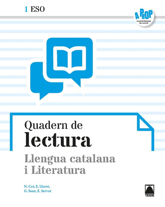 Quadern Lectura 1º Eso Catalunya A Prop