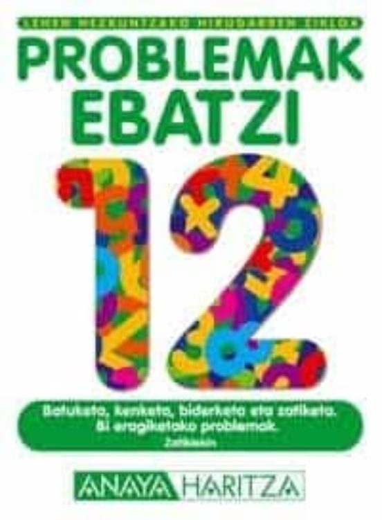 Problemak Ebatzi 12