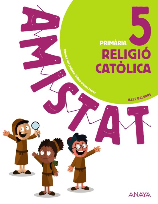 Religió Catòlica 5º Educacion Primaria Catalan Illes Balears