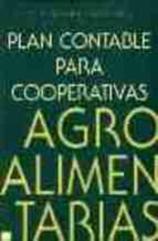 Plan Contable para Cooperativas Agroalimentarias