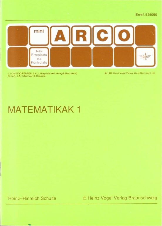 Matematikak 1