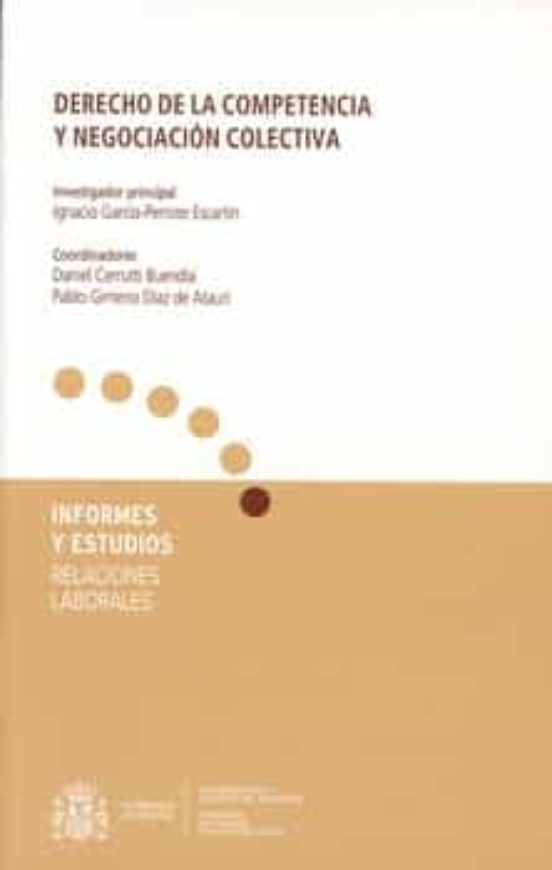 Derecho De La Competencia Y Negociación Colectiva