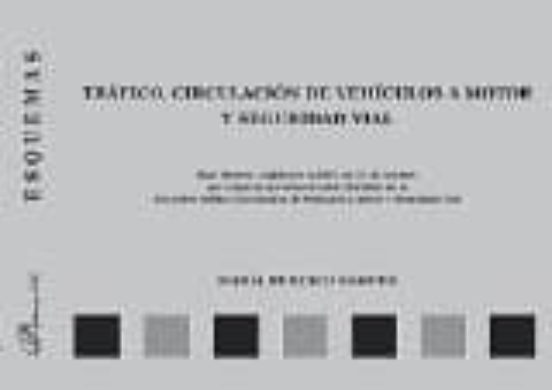Tráfico Circulación De Vehículos A Motor Y Seguridad Vial Esquemas