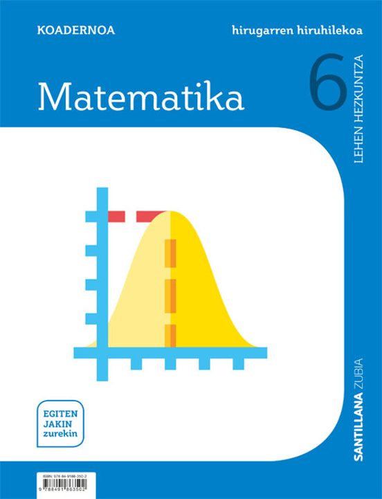 6-3leh Koadernoa Matematika 6º Primaria Saber Hacer Contigo