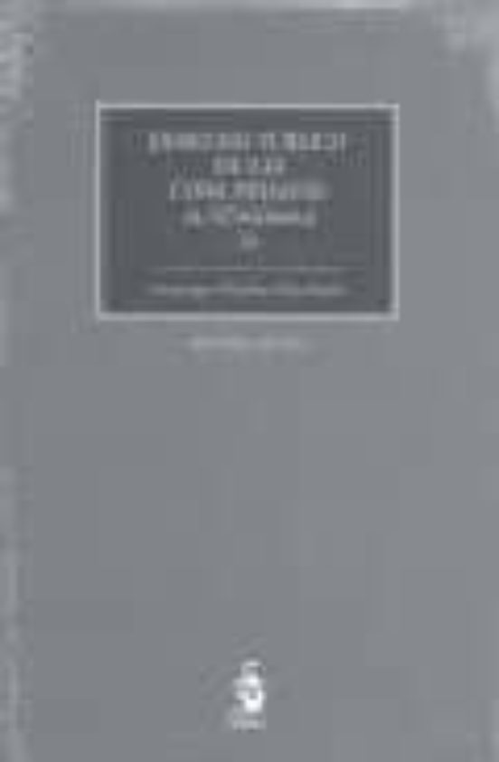 Derecho Publico De Las Comunidades Autonomas Ii 2ª Ed