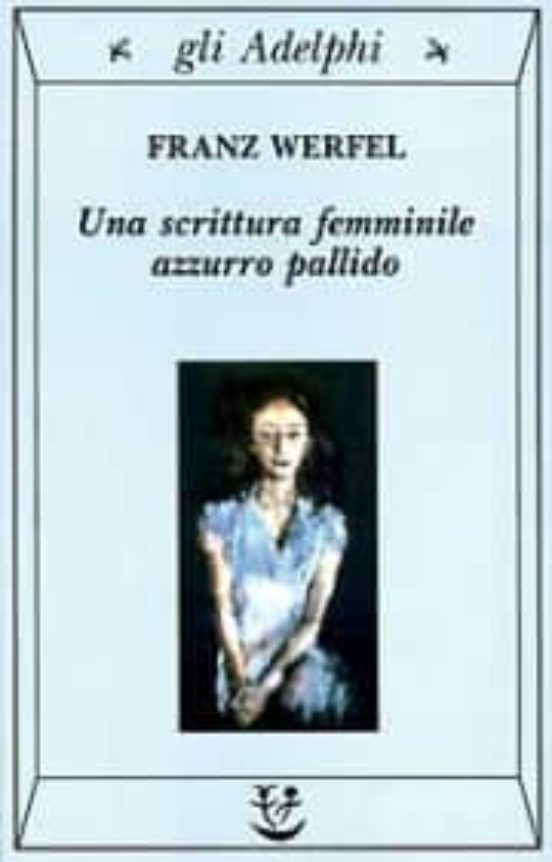 Una Scrittura Femminile Azzurro Pallido
