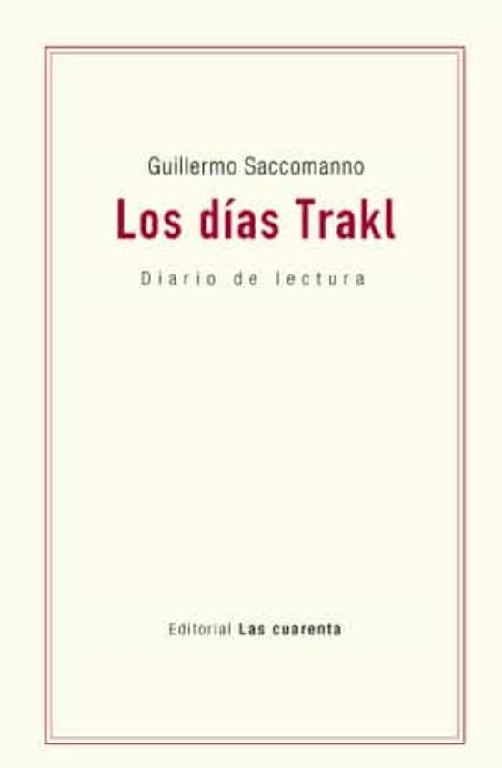 Los Días Trakl. Diario De Lectura