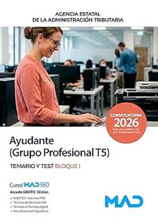 Agencia Estatal De Administración Tributaria Aeat. Ayudante