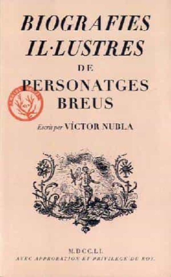 Biografies Il·lustres De Personatges Breus