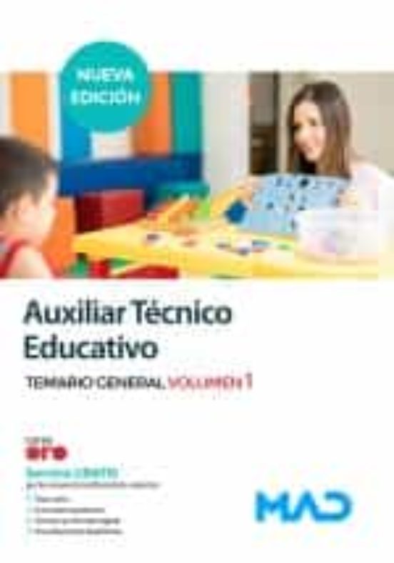 Auxiliar Técnico Educativo. Temario General Volumen 1