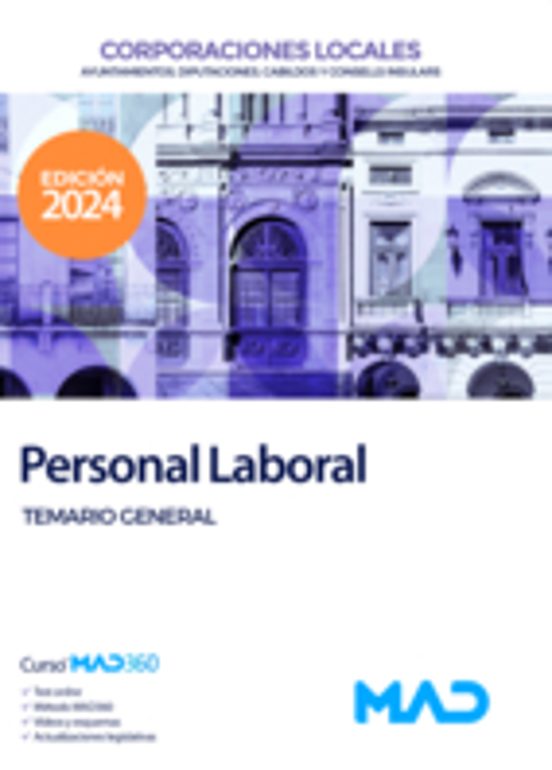 Personal Laboral De Corporaciones Locales. Temario General