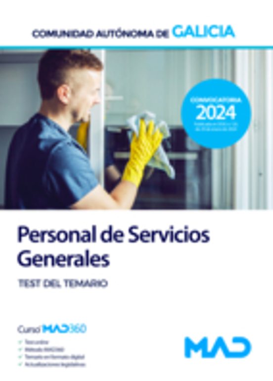 Escala De Personal De Servicios Generales . Test Del Temario