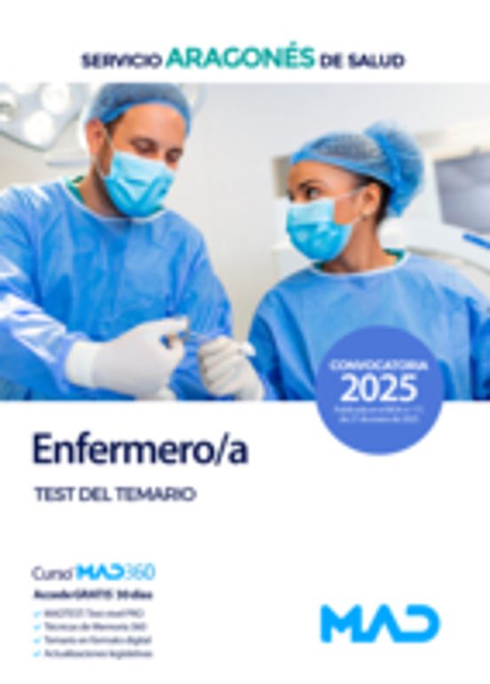 Enfermero/a Del Servicio Aragonés De Salud Test Del Temar Io