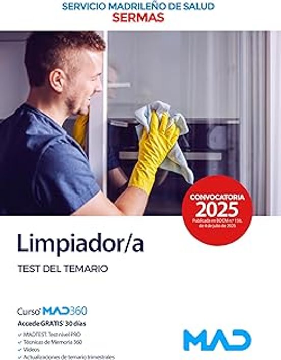 Limpiador/a. Test Del Temario