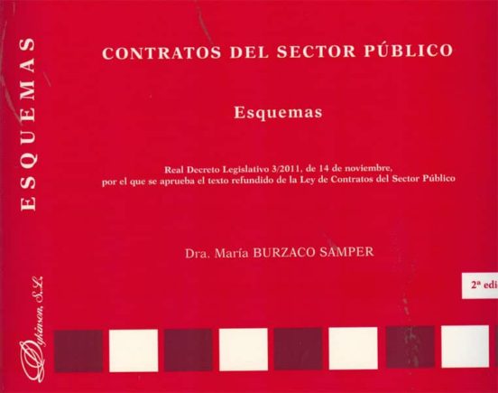 Contratos Del Sector Público. Esquemas